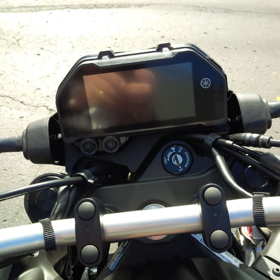 2025 Yamaha MT 03 Matte Raven Black