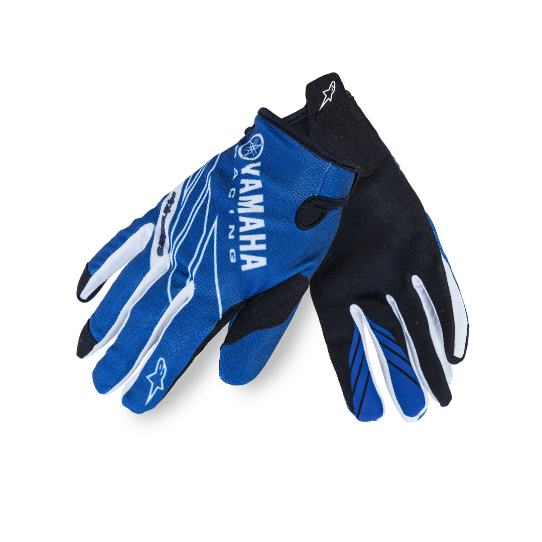 Yamaha Alpinestars® Youth MX Gloves Size 12 blue | A24-RG405-E0-12