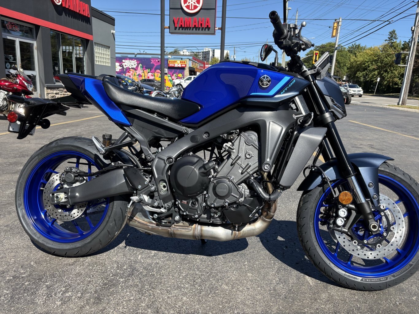 2026 Yamaha MT 09 Team Yamaha Blue