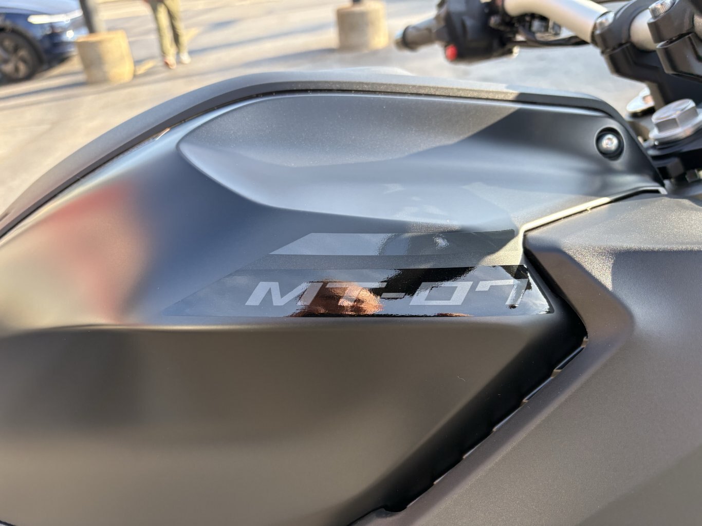 2026 Yamaha MT 07 Matte Raven Black