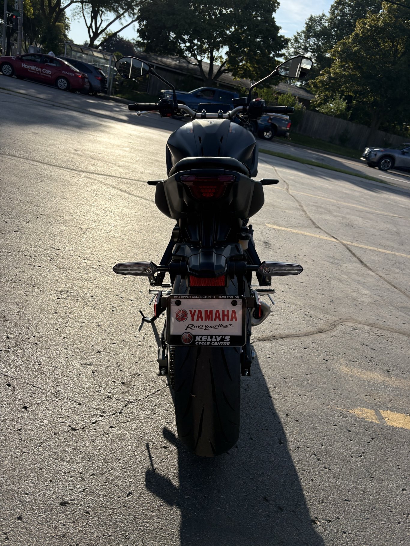 2026 Yamaha MT 07 Matte Raven Black