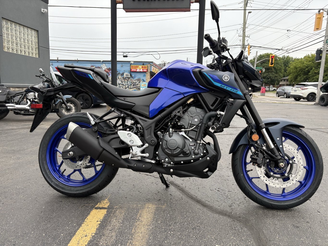 2026 Yamaha MT 03 Team Yamaha Blue