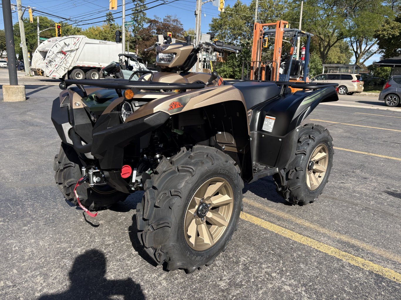 2027 Yamaha Grizzly EPS XT R Titanium Bronze/Tactical Black