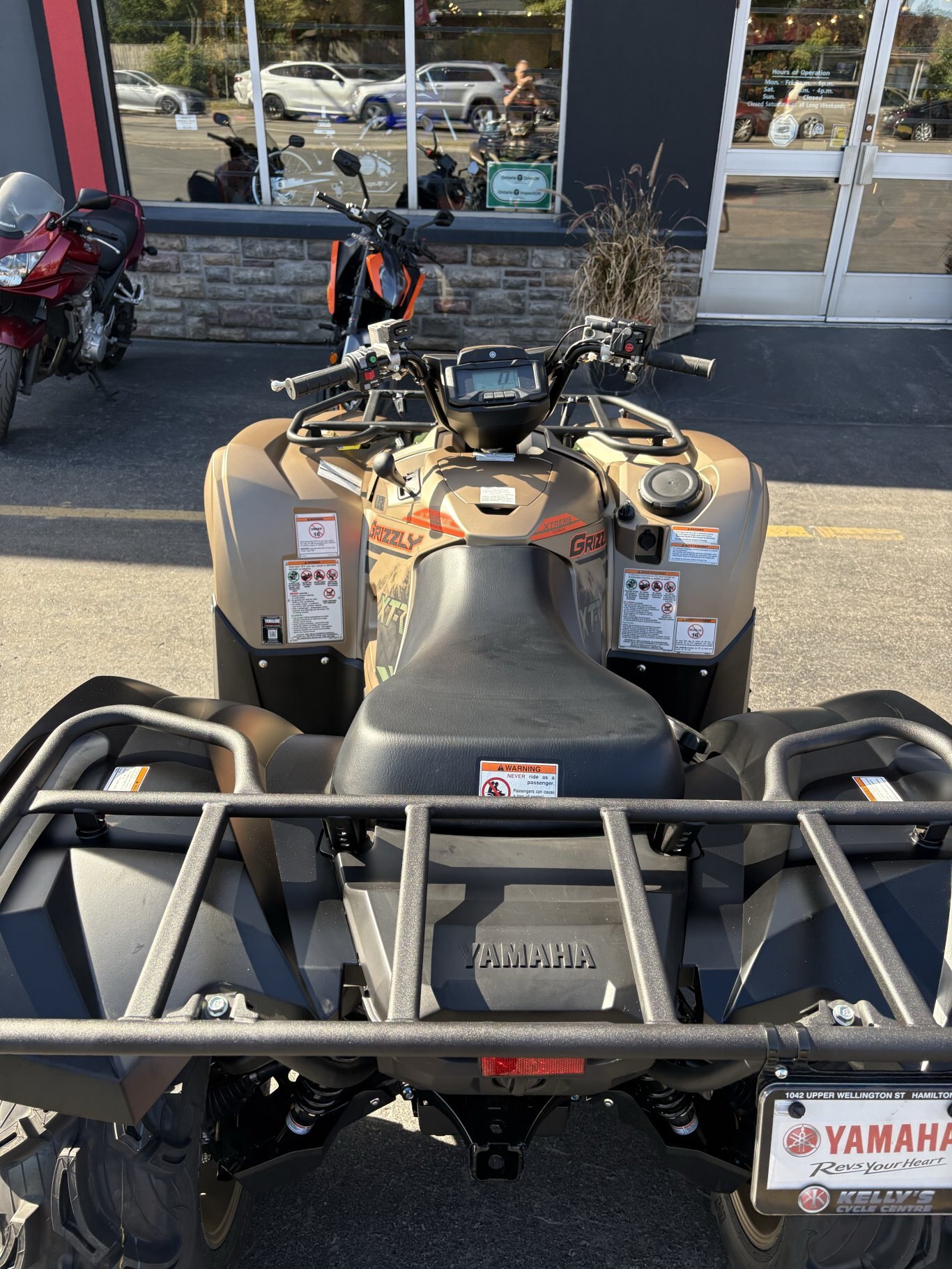2027 Yamaha Grizzly EPS XT R Titanium Bronze/Tactical Black