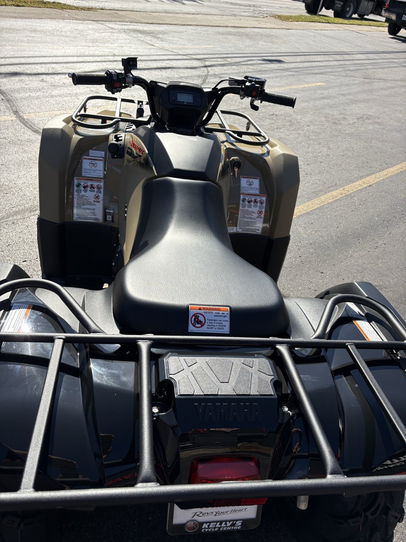 2027 Yamaha Kodiak 450 EPS XT R Fall Beige/Realtree Edge