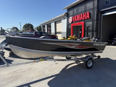 2024 Starcraft SeaFarer 14 | 2025 Yamaha F9.9 Manual Start | 2025 Galvinized Trailer included