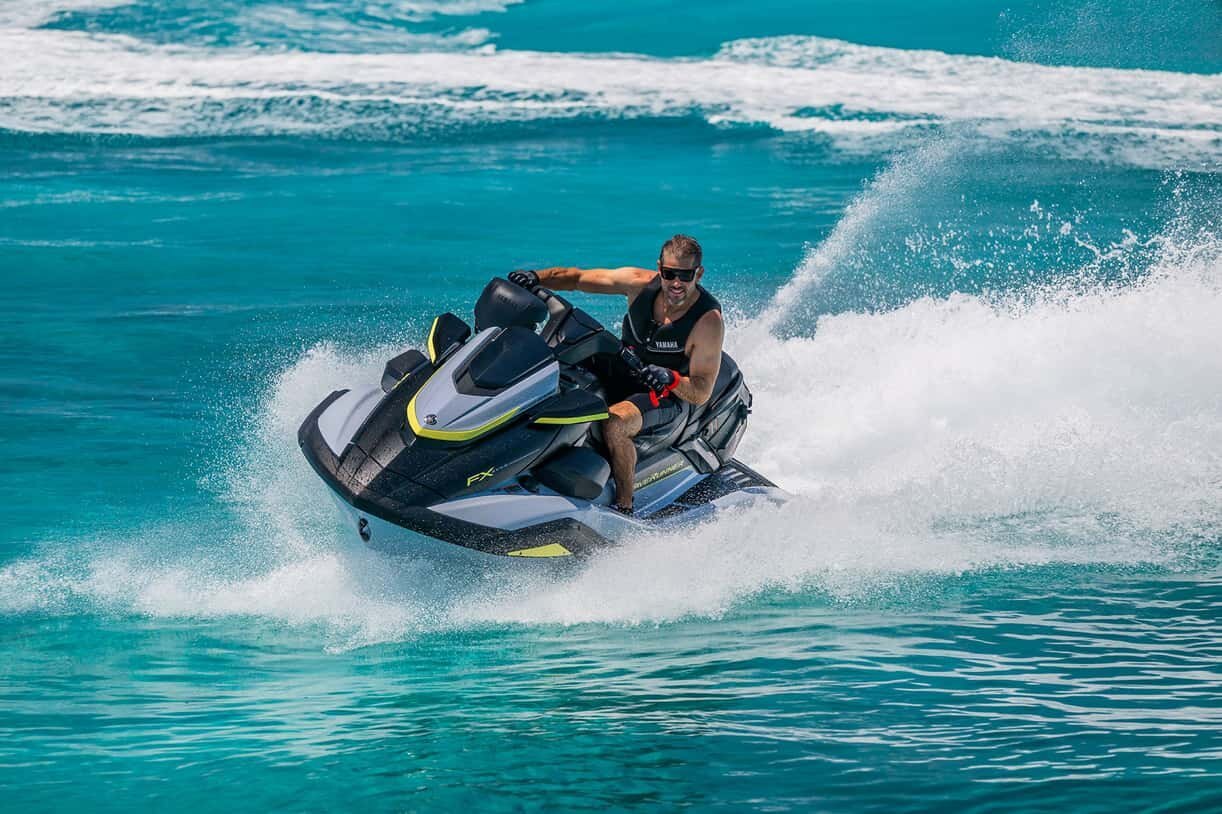 2027 Yamaha FX SVHO Blue Steel