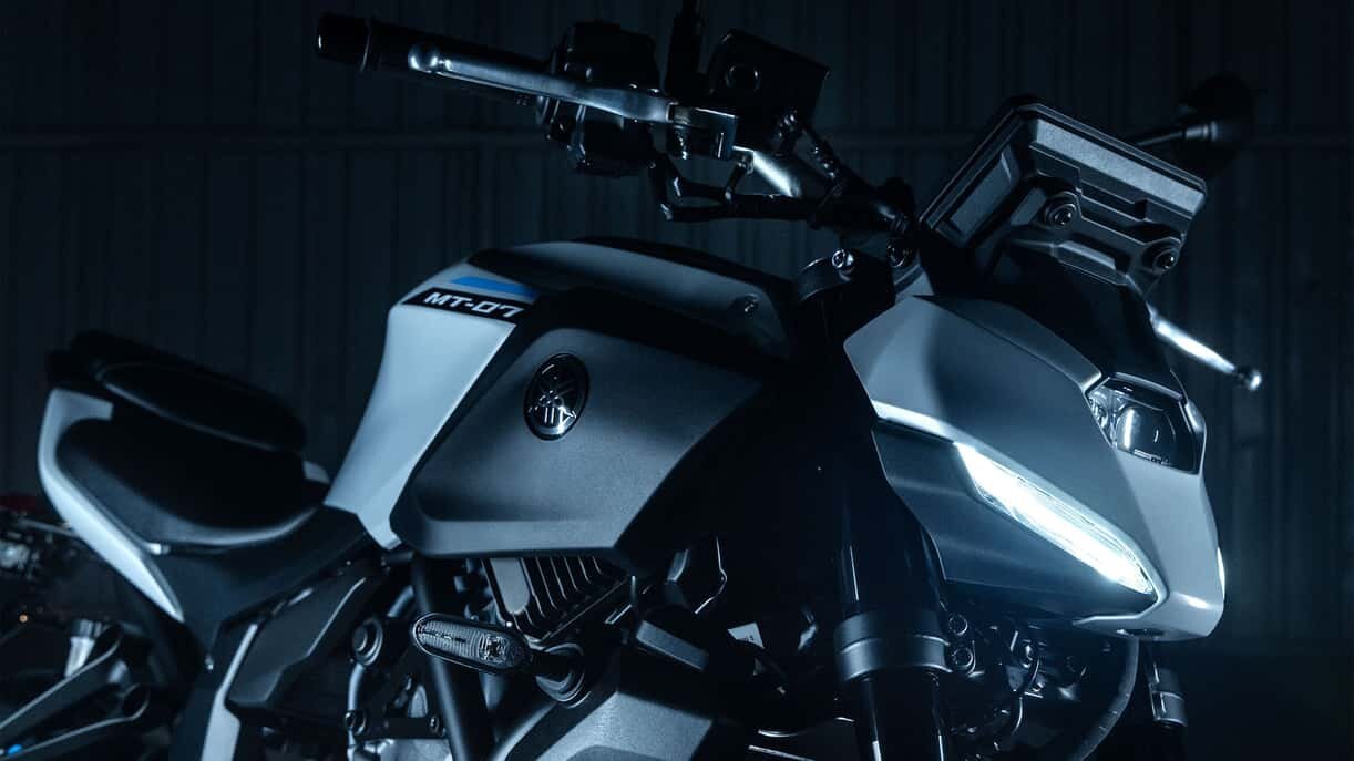 2025 Yamaha MT 07 Matte Raven Black