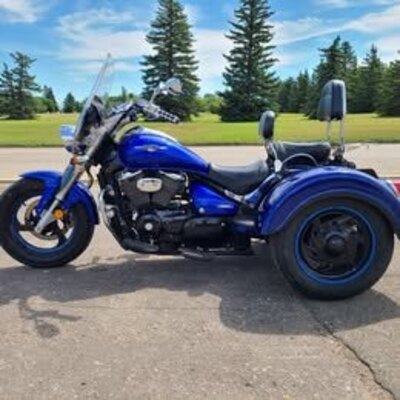 2006 Suzuki Boulevard M50 with Lehman Tramp Trike Kit only 35K km