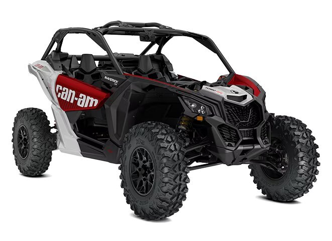 2025 Can-Am Maverick X3 DS Turbo RR Fiery Red & Hyper Silver