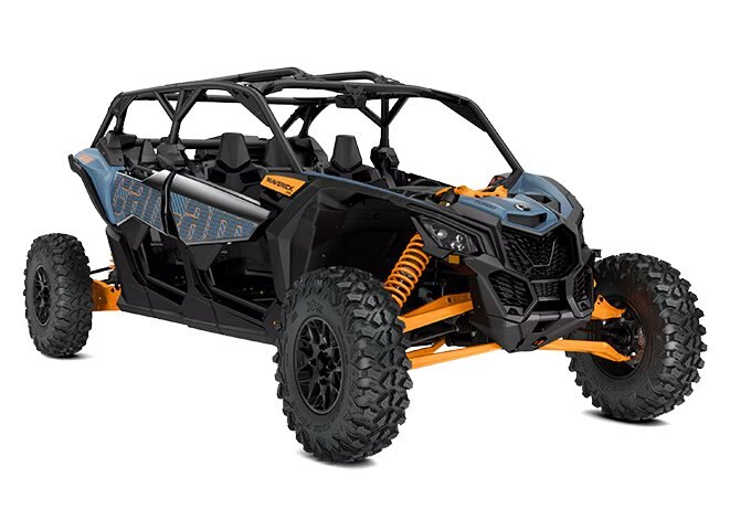 2025 Can-Am Maverick X3 MAX RS TURBO Scandi Blue & Orange Crush