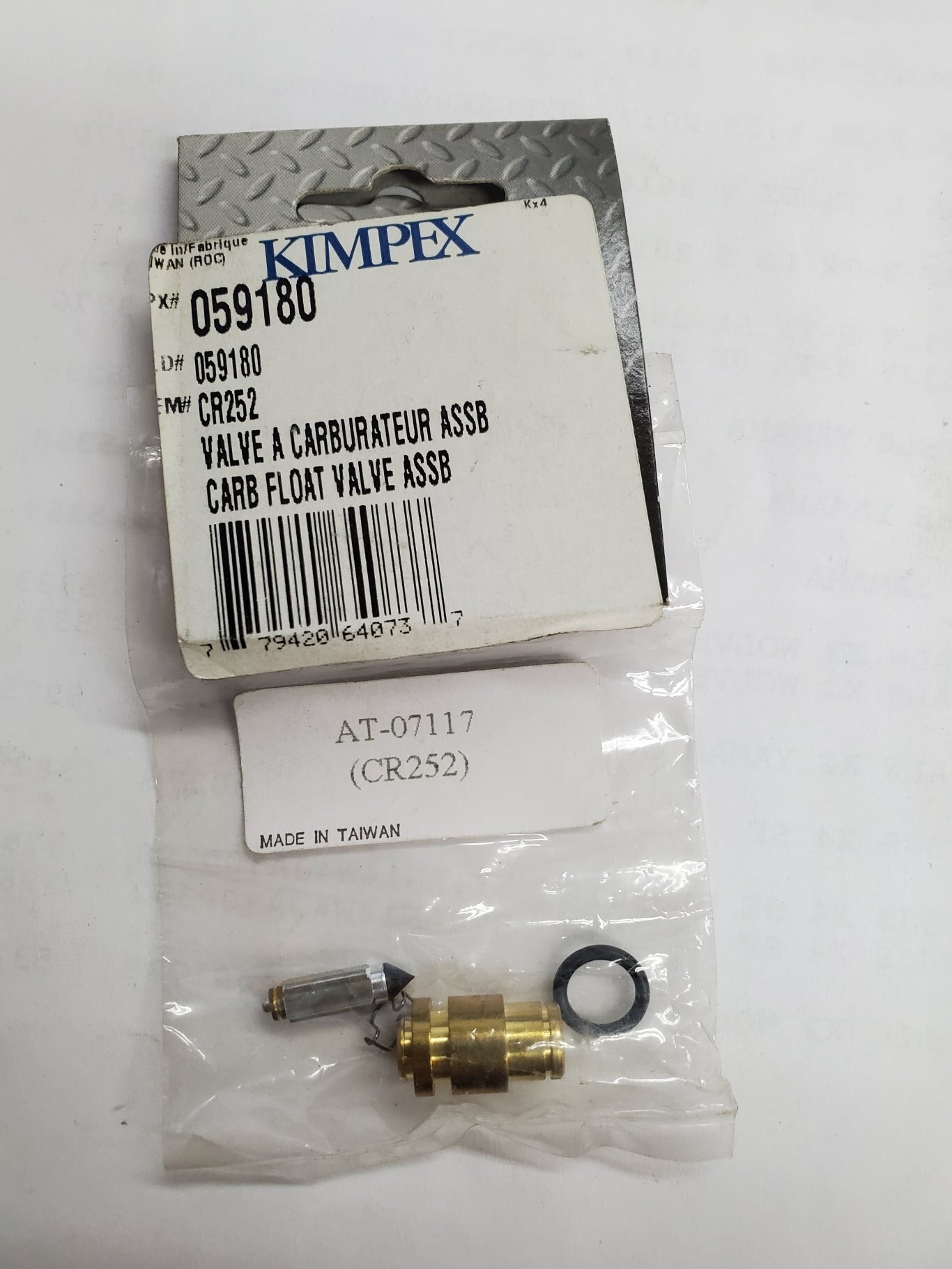 Yamaha Carburetor Float Valve Kit