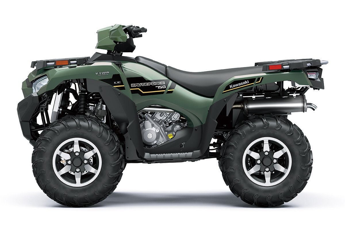 2024 Kawasaki BRUTE FORCE 750 EPS LE PEARL MATTE SAGE GREEN