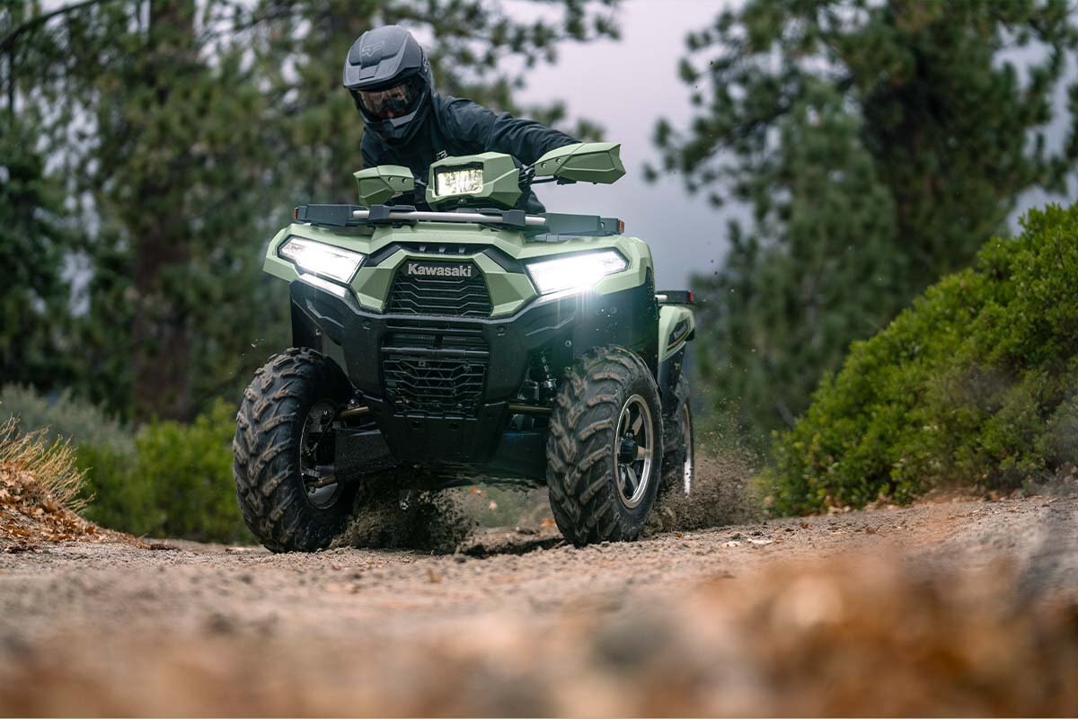 2024 Kawasaki BRUTE FORCE 750 EPS LE PEARL MATTE SAGE GREEN