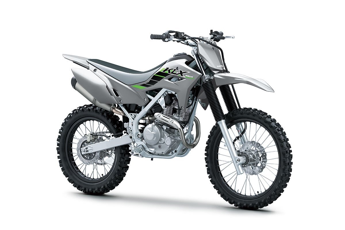 2025 Kawasaki KLX230R S Battle Gray