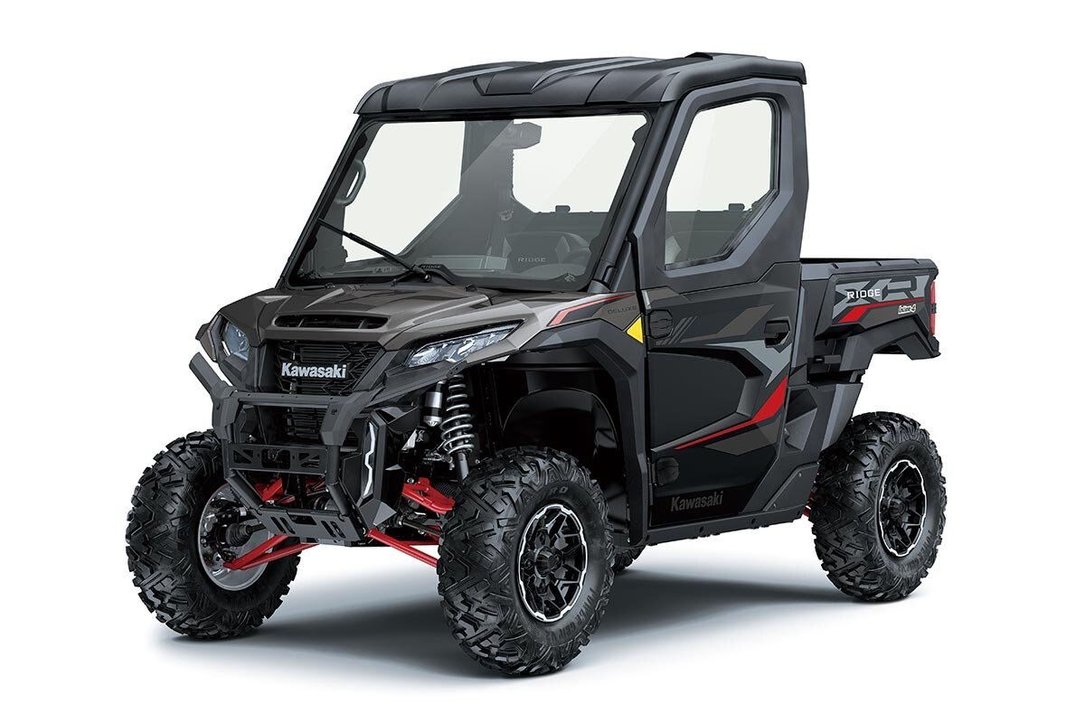 2025 Kawasaki RIDGE XR DELUXE HVAC Metallic Graystone