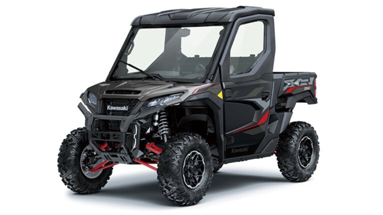 2025 Kawasaki RIDGE XR DELUXE HVAC Metallic Graystone