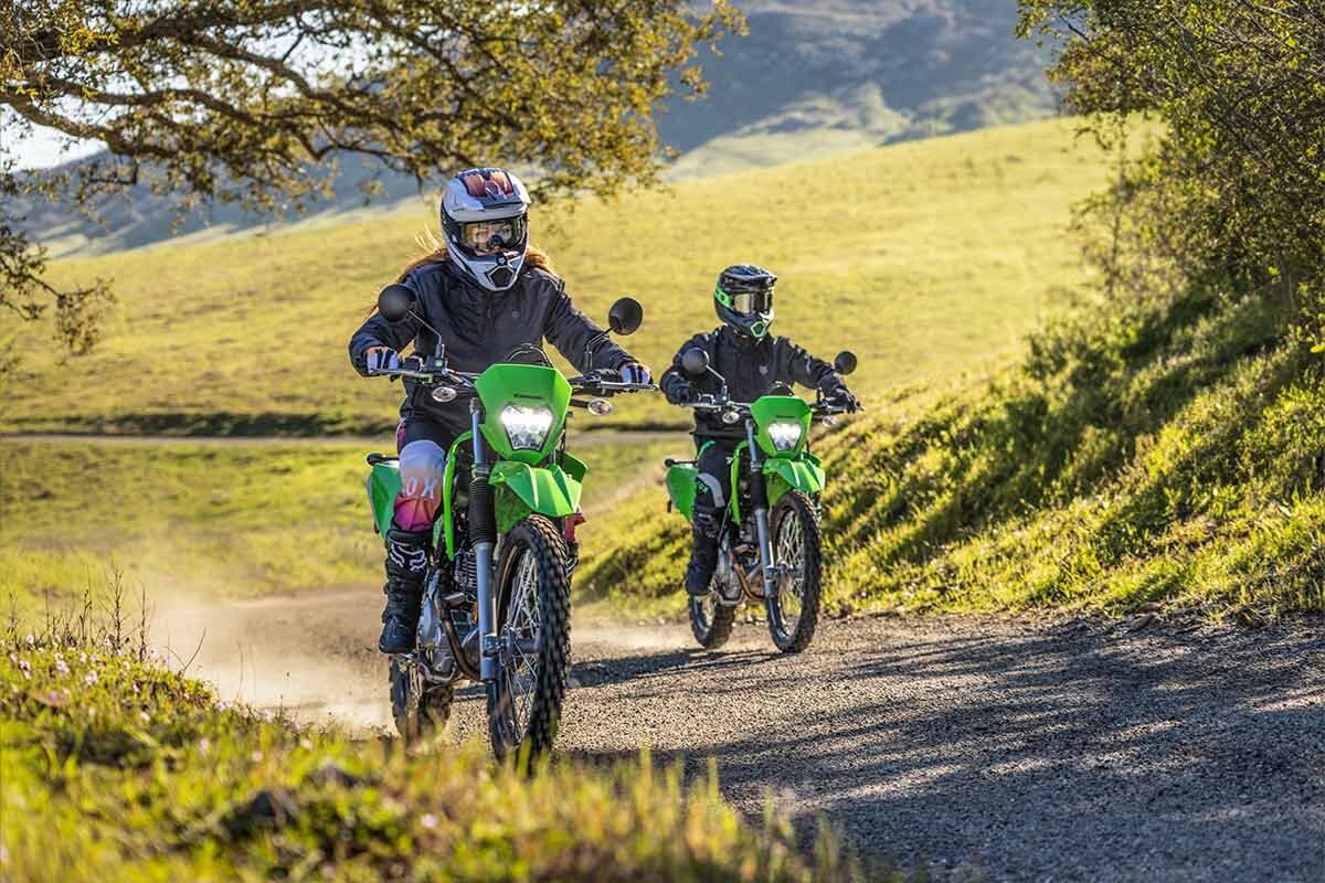 2026 Kawasaki KLX230 SHERPA S Whitish Beige