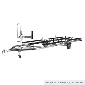 2023 Karavan Single Axle Large Pontoon Trailer