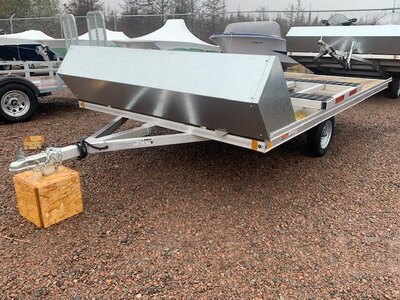 2024 Easy Hauler 45-UTWR72144 Galvanized Utility Trailer - GVWR 1599kg