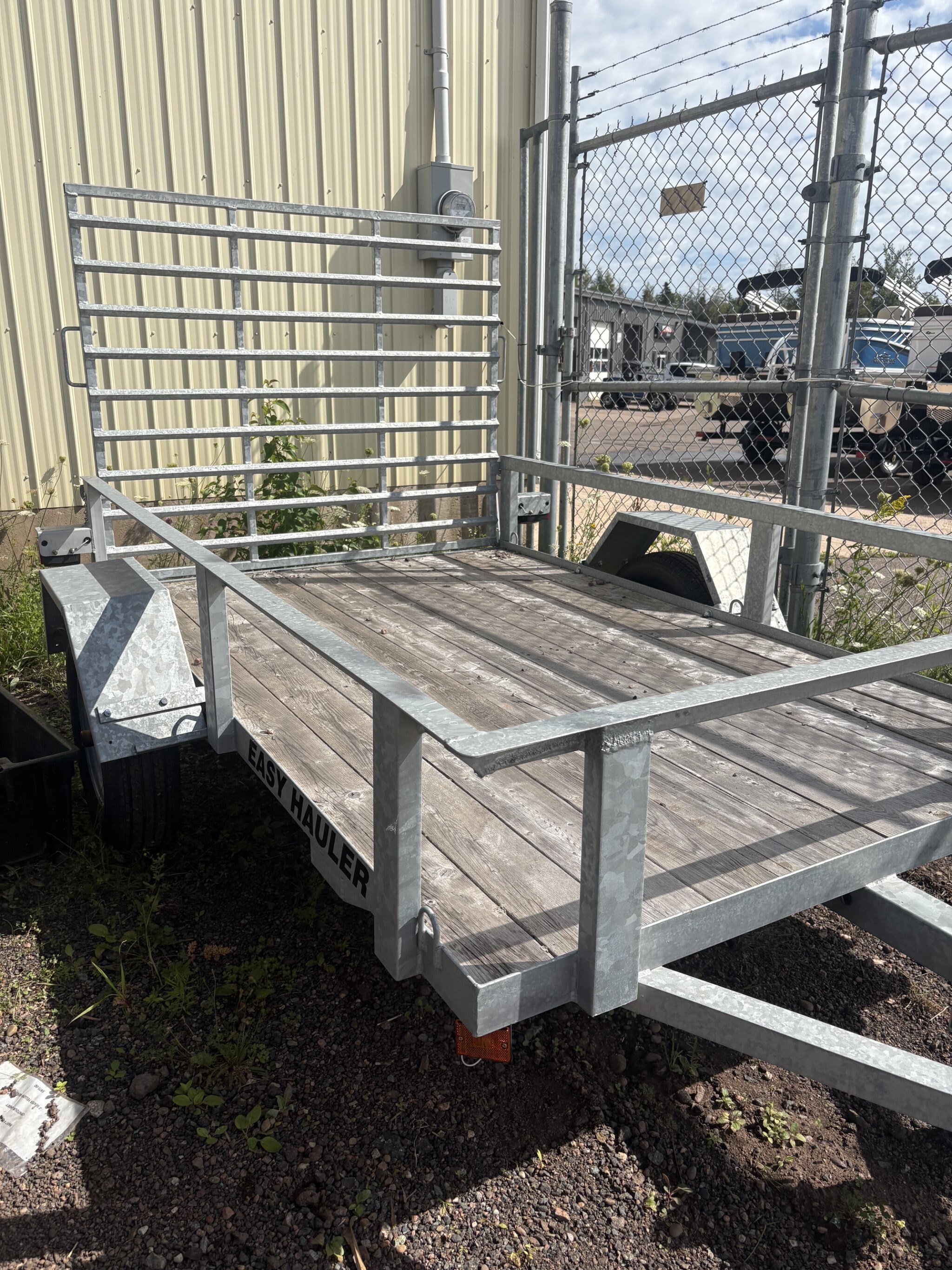 2023 Easy Hauler UTWR 60x96 Galvanized Utility Trailer GVWR 1227kg