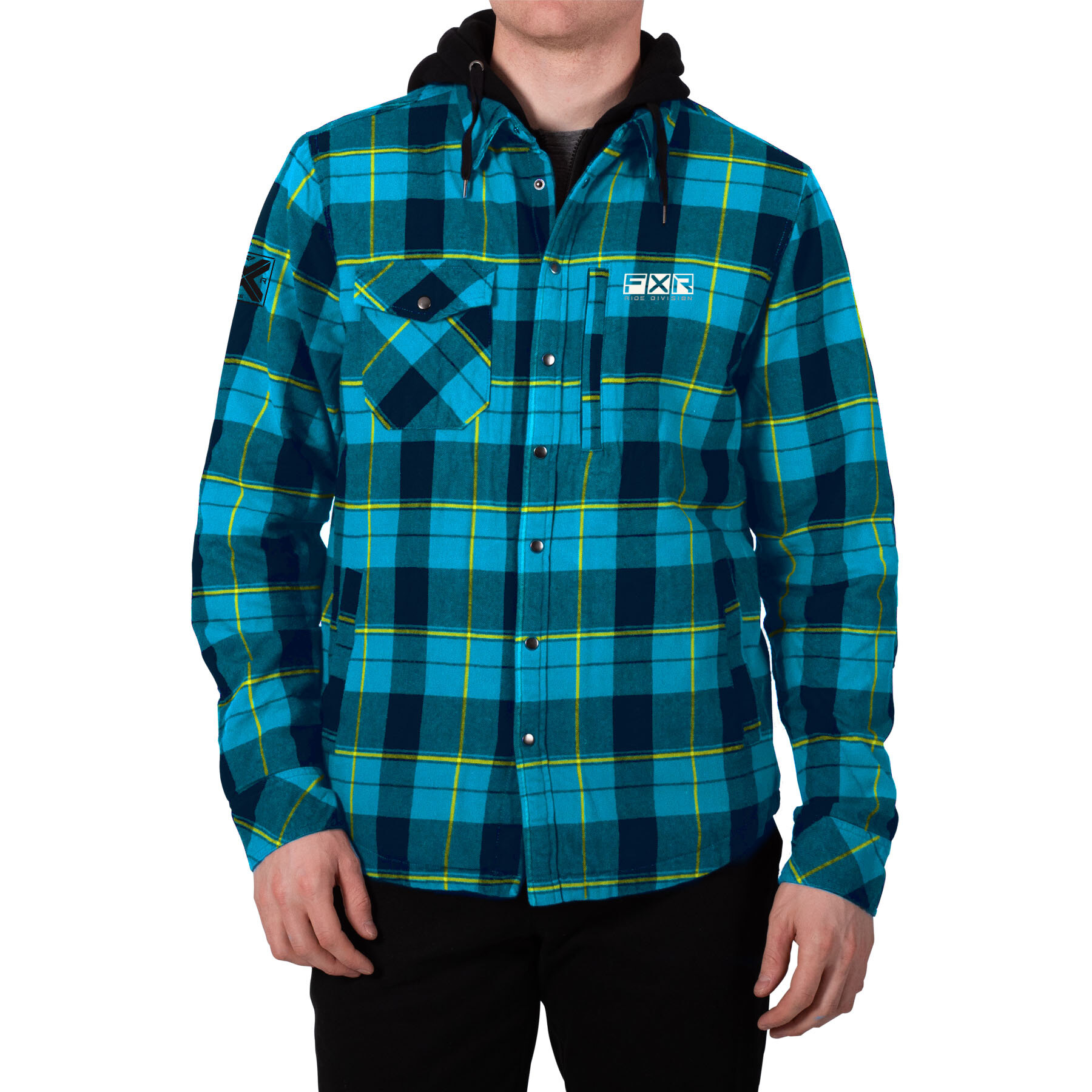 FXR® Timber Insulated Flannel Jacket L blue/grey