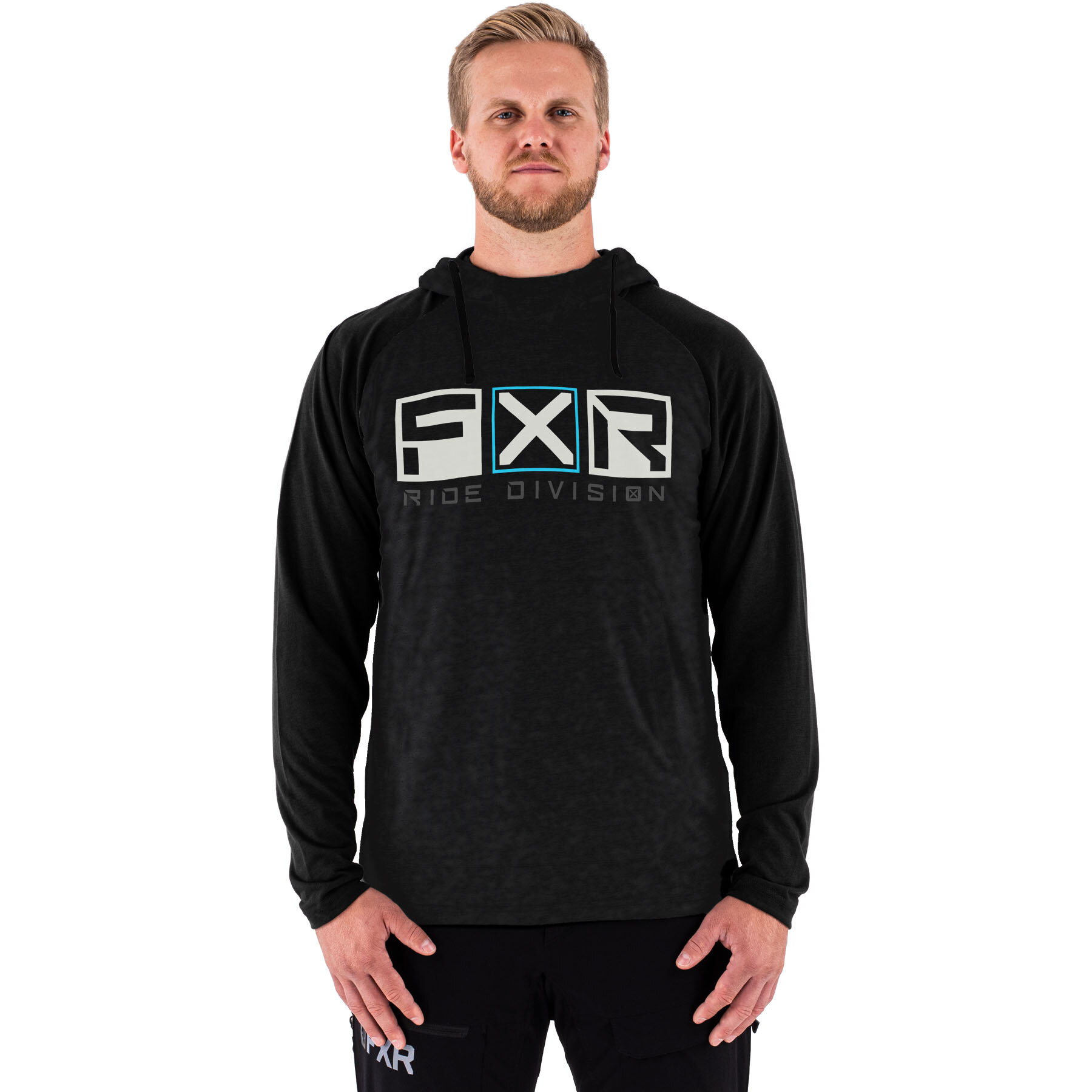 FXR® Trainer Lite Tech Pullover Hoodie Large black/blue