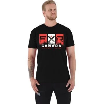 FXR® International Race T Shirt M black/red/white