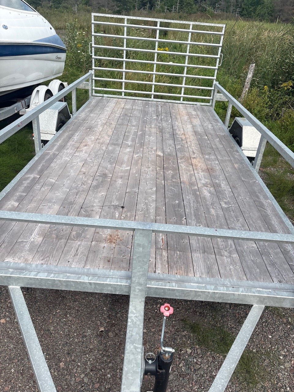 2024 Easy Hauler 45 UTWR82168G Galvanized Utility Trailer GVWR 1699kg