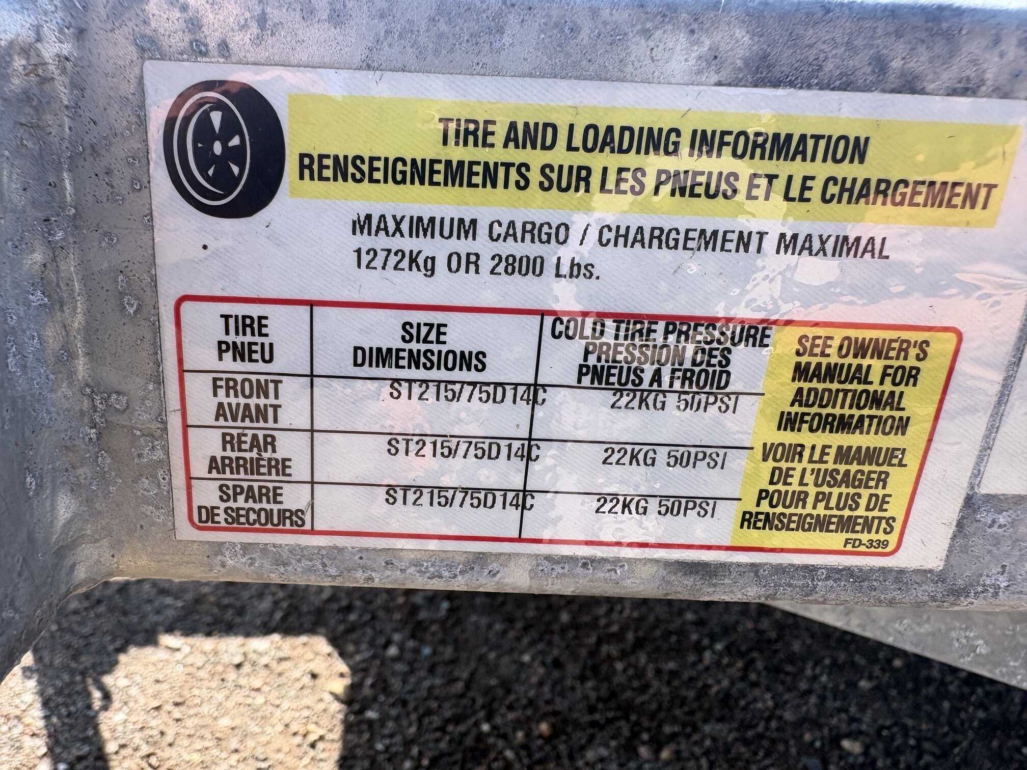 2024 Easy Hauler UTWR82144 Galvanized Utility Trailer