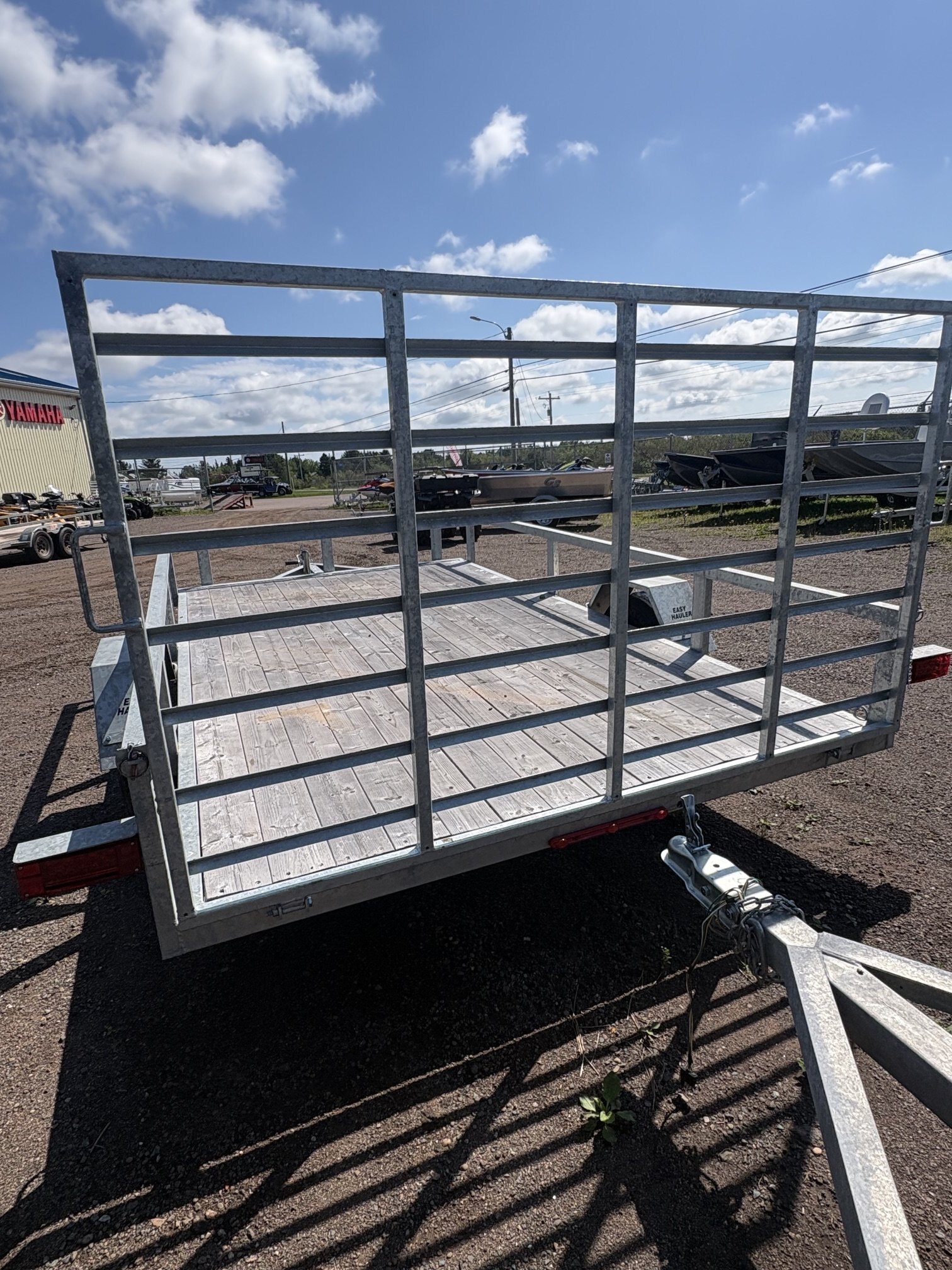 2024 Easy Hauler UTWR82144 Galvanized Utility Trailer