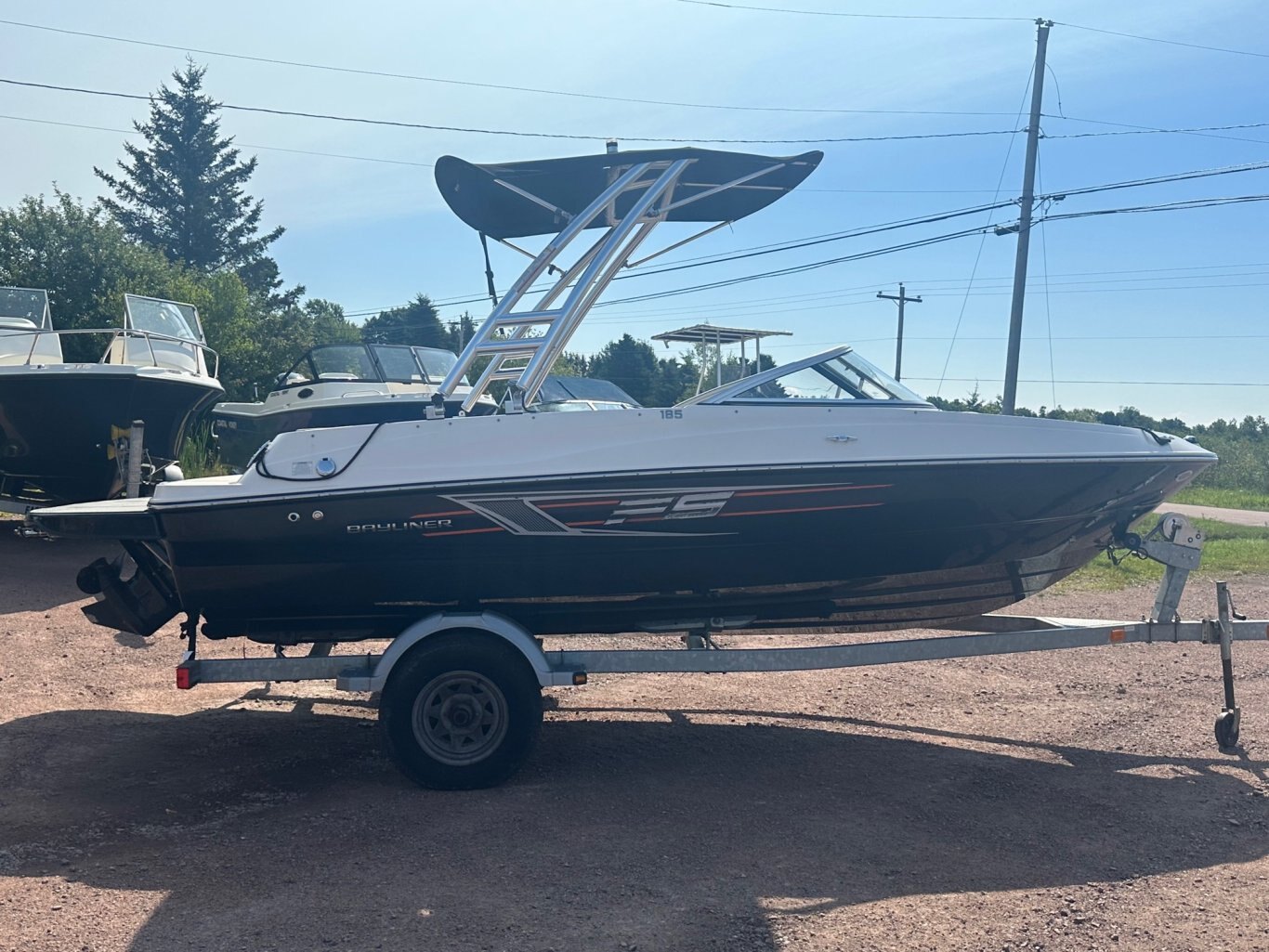 2023 16ft Dory with Tong Boards,  Easyhauler Rollor Trailer & Powered by a Yamaha F40hp Motor