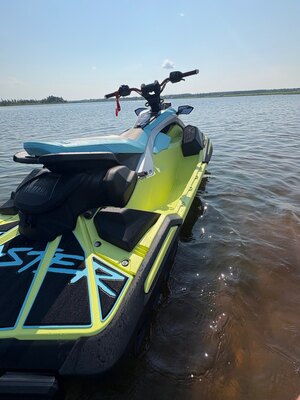 DEMO 16 Hours 2025 Yamaha JetBlaster PRO 3 Up With Footwell Audio, Stern Storage & Storage Cover