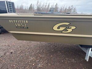 2025 G3 Jon 1852WSOF Trailer & Yamaha Outboards Sold Separately