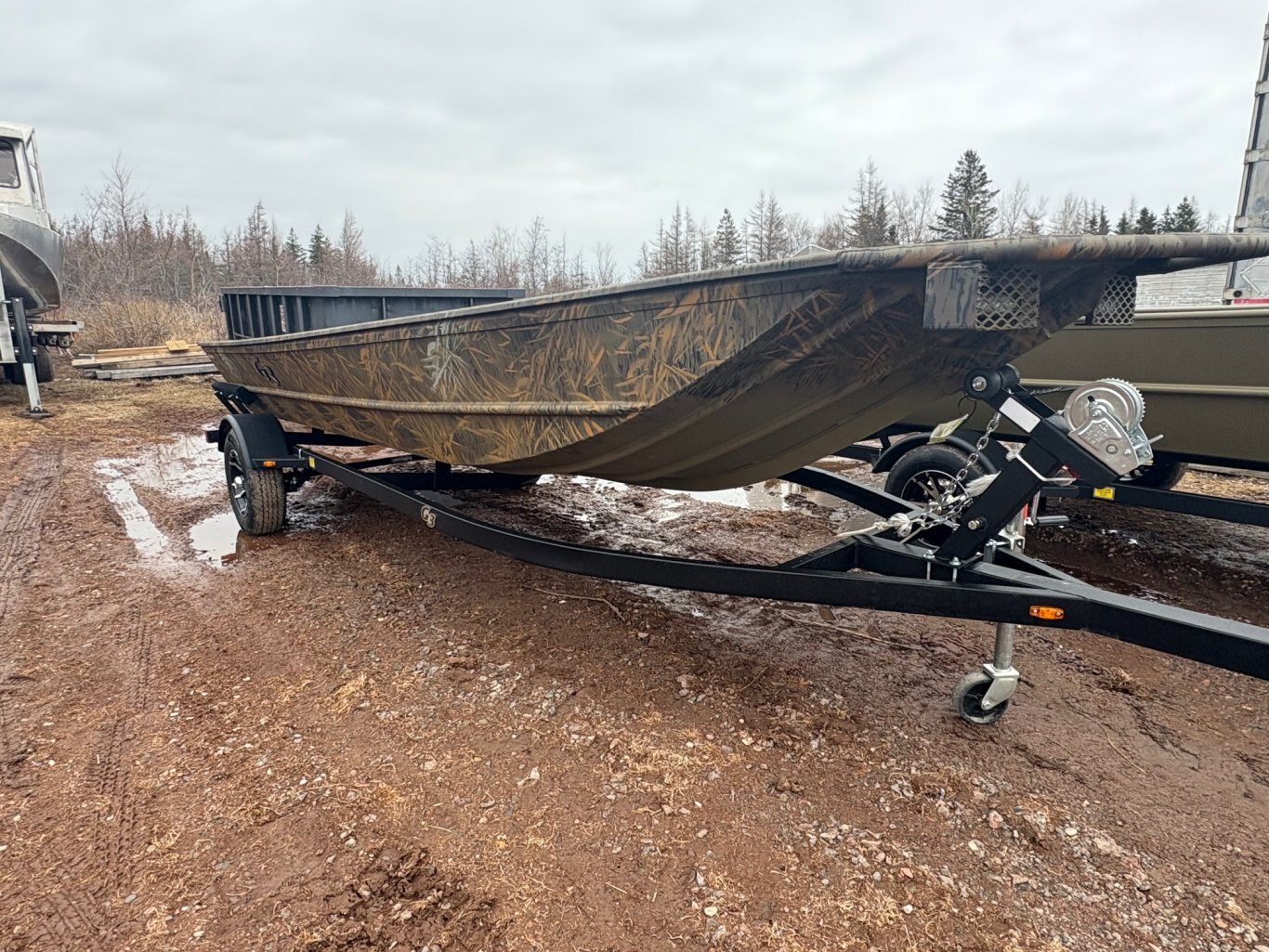 2025 G3 Boat 15 DK Trailer & Yamaha Electric 9.9hp Motor Included