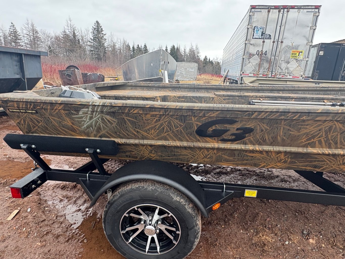 2025 G3 Boat 15 DK Trailer & Yamaha Electric 9.9hp Motor Included