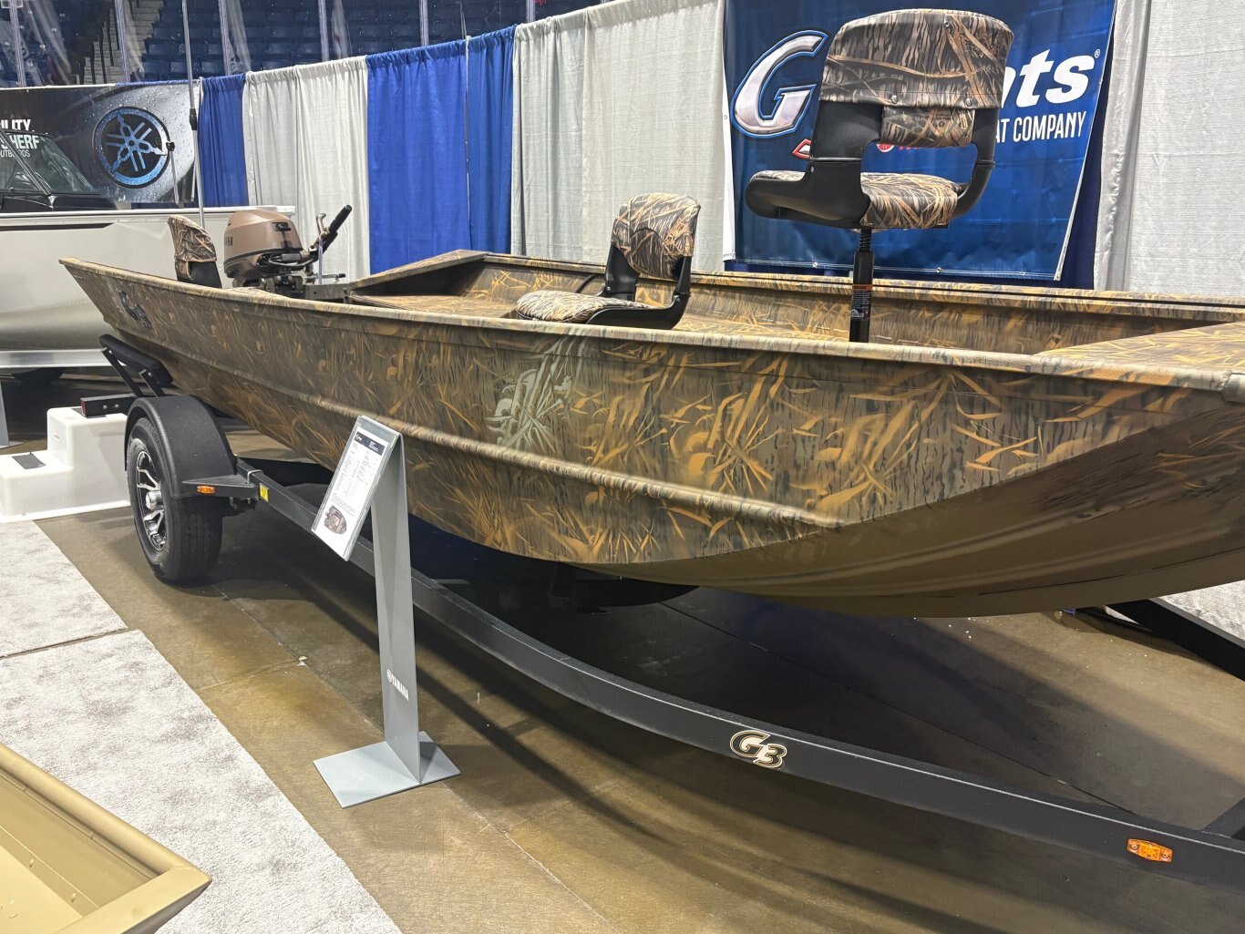 2025 G3 Boat 18 DK with Trailer & Yamaha F50hp Brown Motor Included