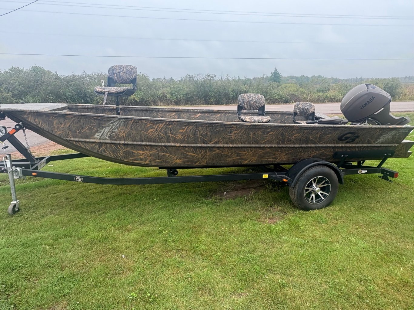 2025 G3 Boat 18 DK with Trailer & Yamaha F50hp Brown Motor Included