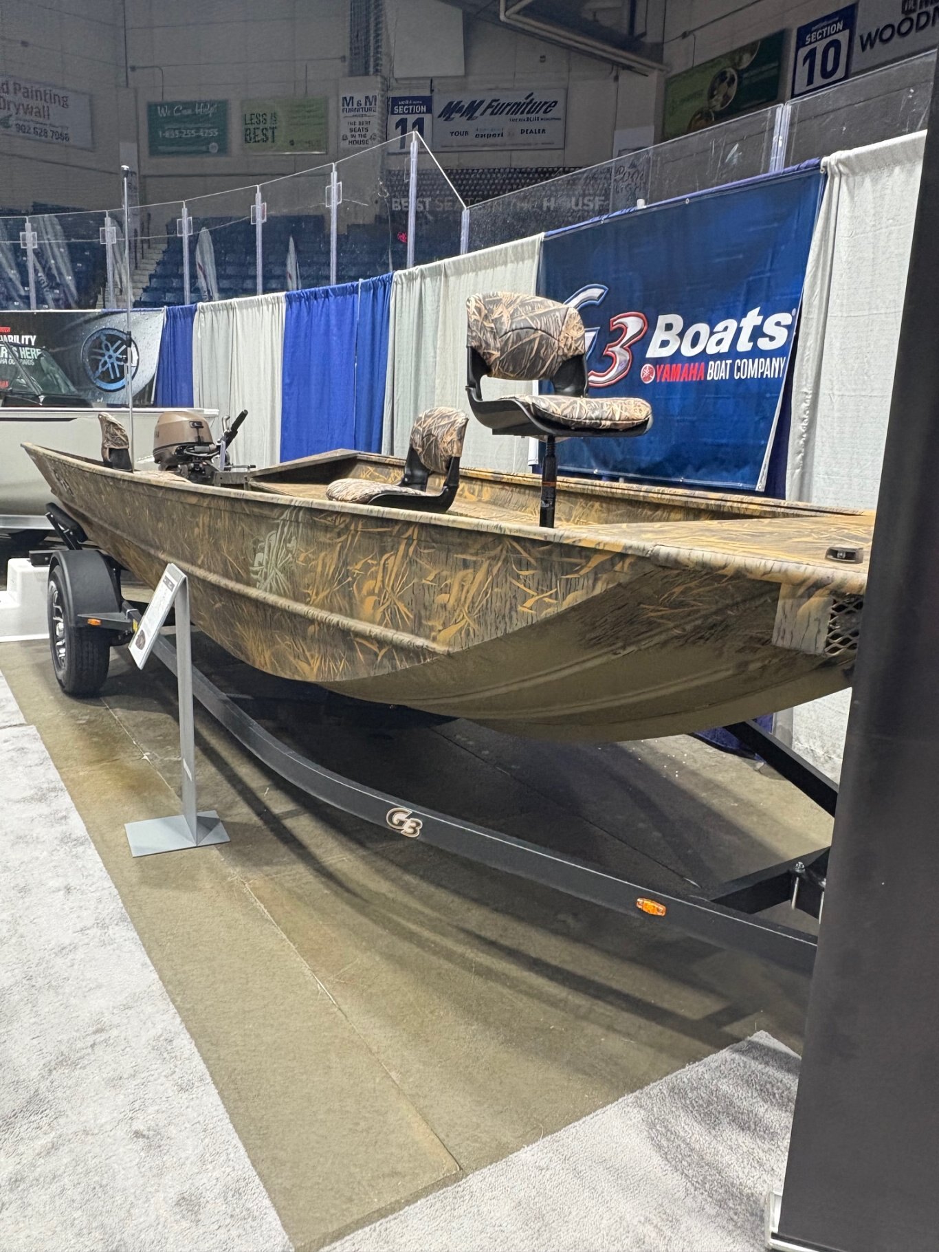 2025 G3 Boat 18 DK with Trailer & Yamaha F50hp Brown Motor Included