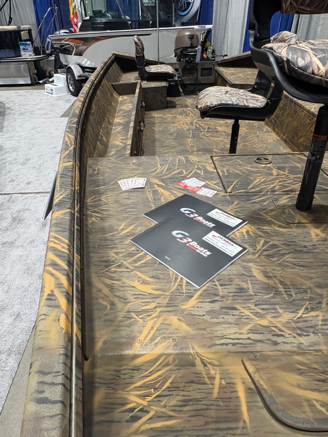 2025 G3 Boat 18 DK with Trailer & Yamaha F50hp Brown Motor Included