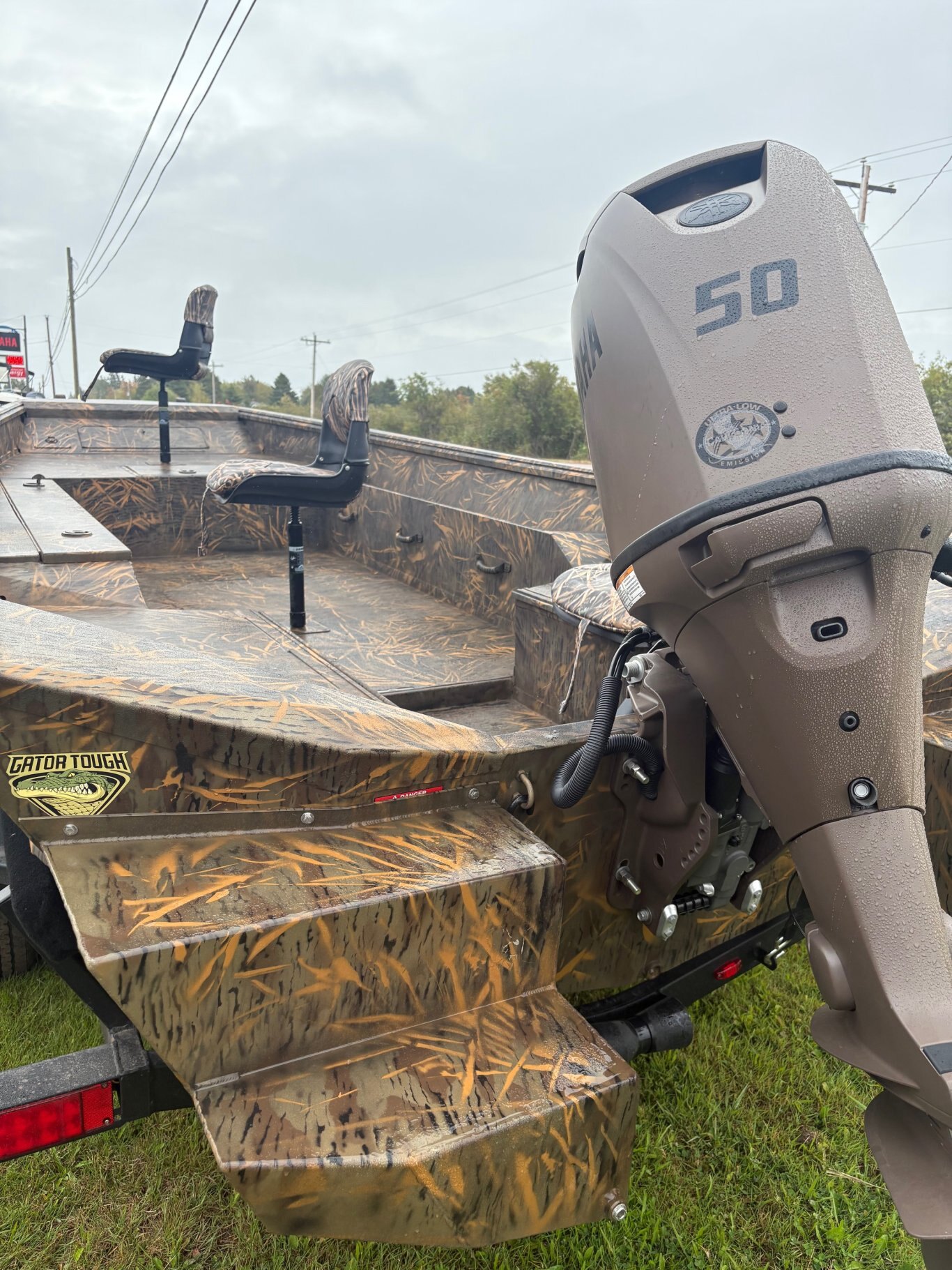 2025 G3 Boat 18 DK with Trailer & Yamaha F50hp Brown Motor Included