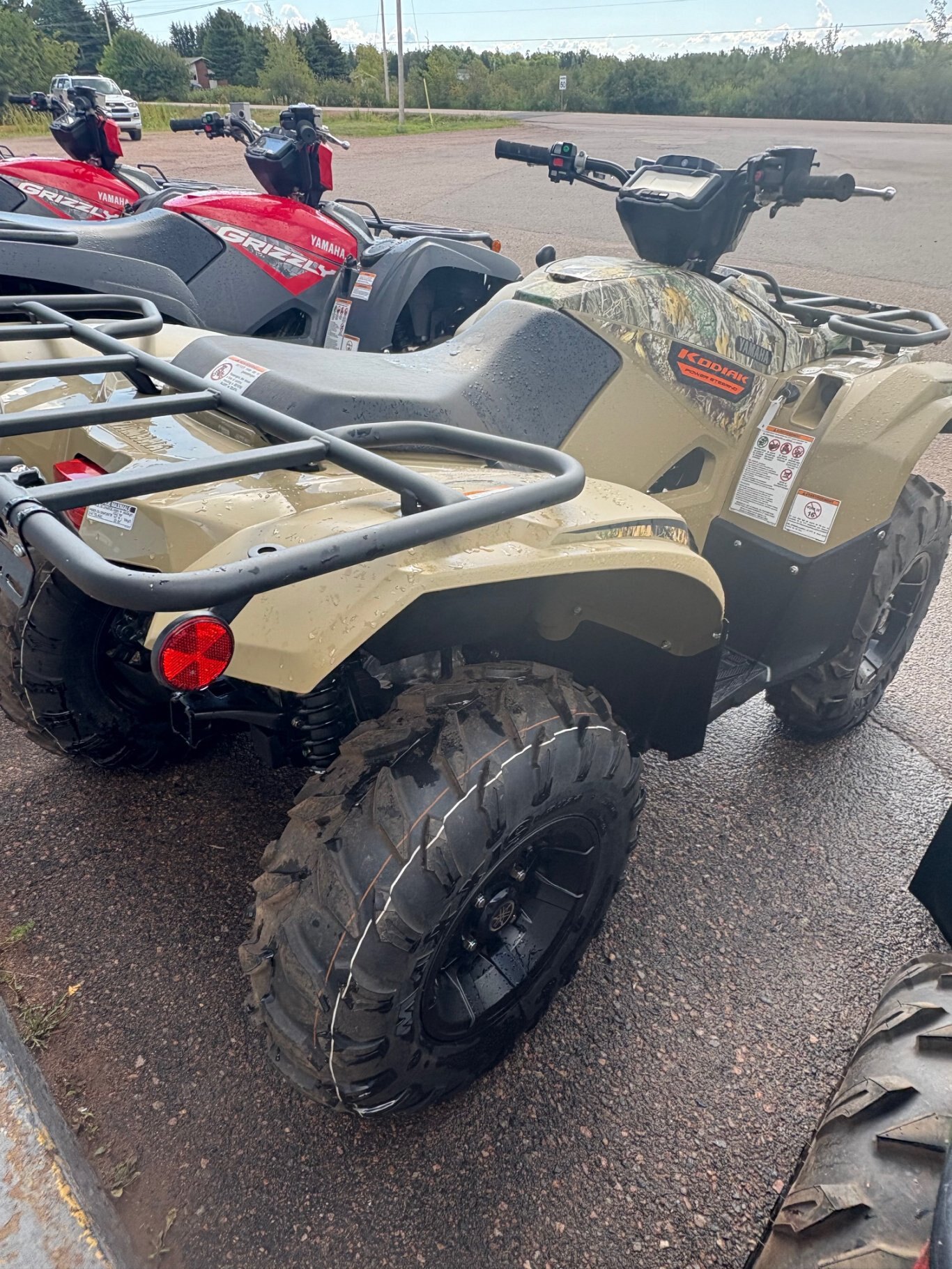 2025 Yamaha Kodiak 700 EPS Fall Beige with Realtree Edge