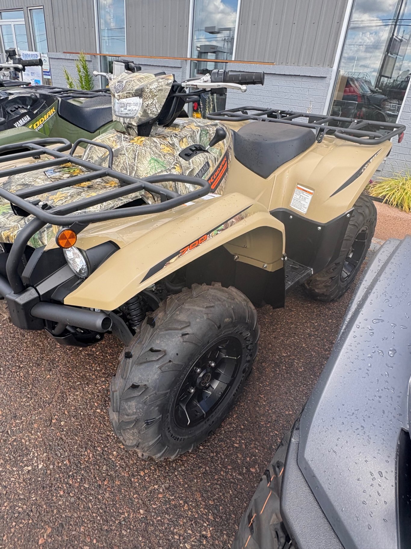 2025 Yamaha Kodiak 700 EPS Fall Beige with Realtree Edge