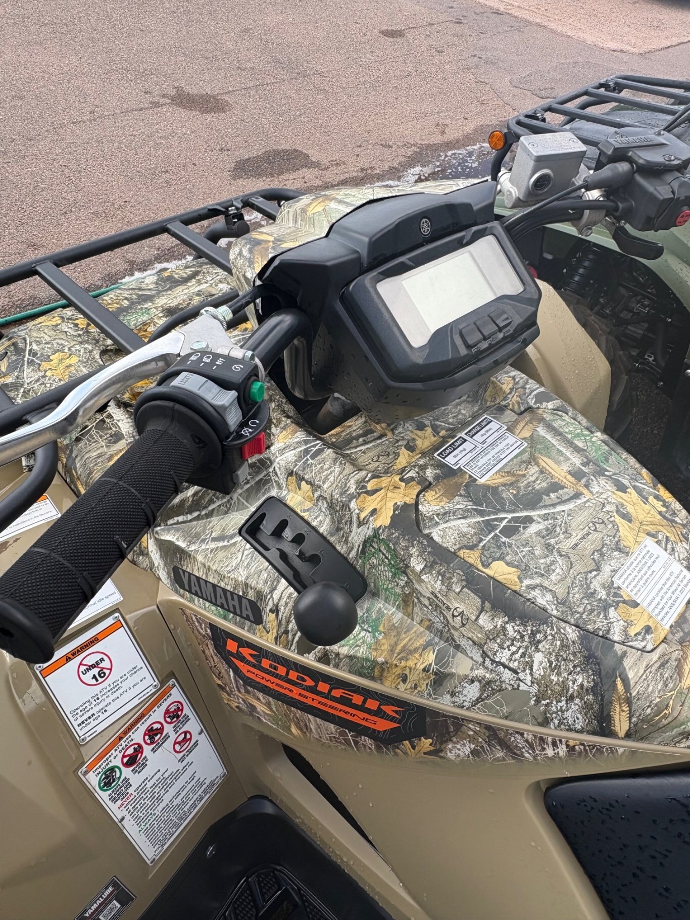 2025 Yamaha Kodiak 700 EPS Fall Beige with Realtree Edge