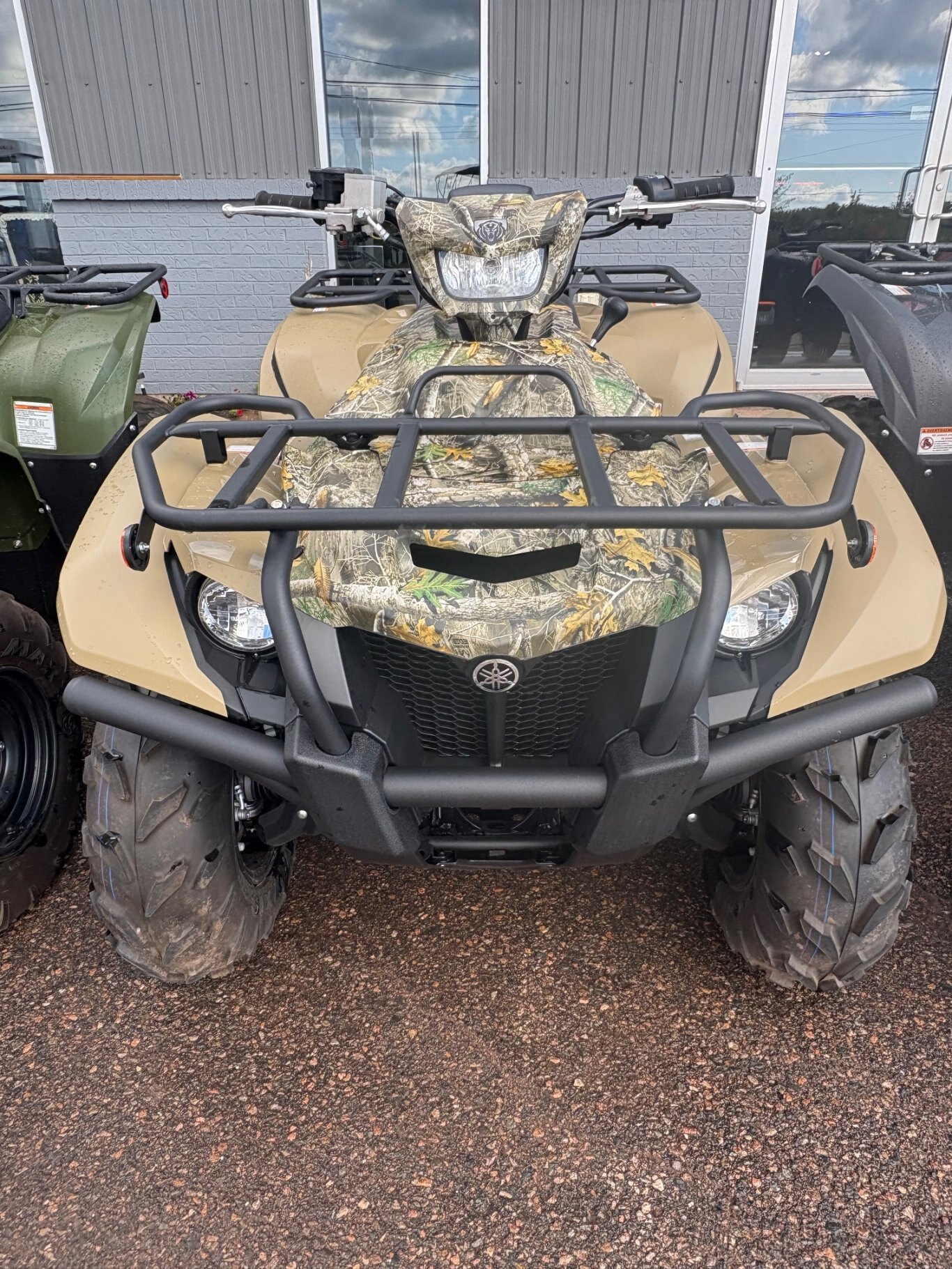 2025 Yamaha Kodiak 700 EPS Fall Beige with Realtree Edge