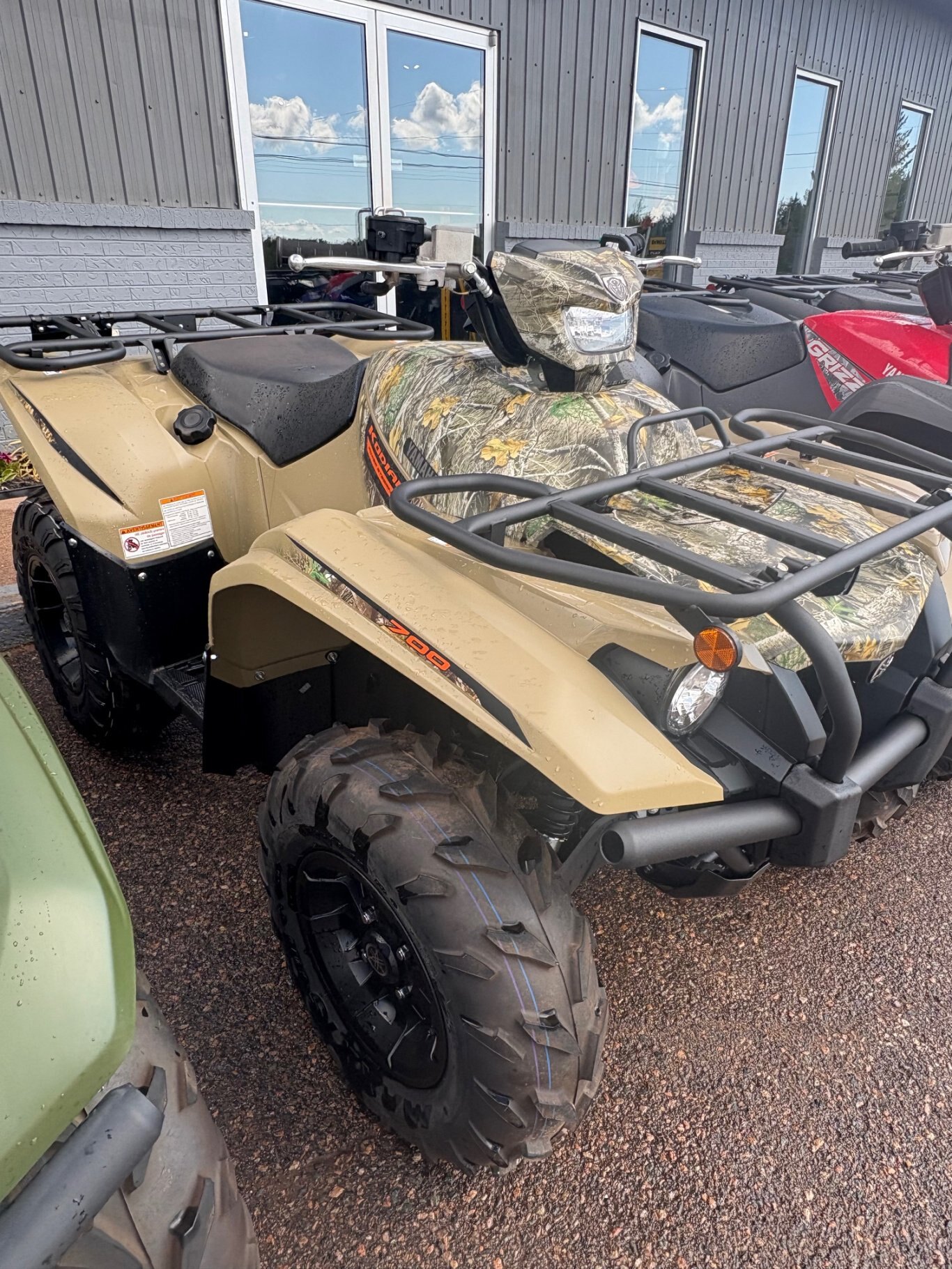 2025 Yamaha Kodiak 700 EPS Fall Beige with Realtree Edge