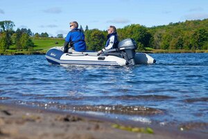 Yamaha F9.9SMHB2, White, 15 Shaft, Manual Start, Tiller Handle