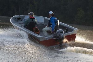 Yamaha F25LWTHC2, White, 20 Shaft, Manual & Electric Start, Tiller Handle, Power Trim & Tilt