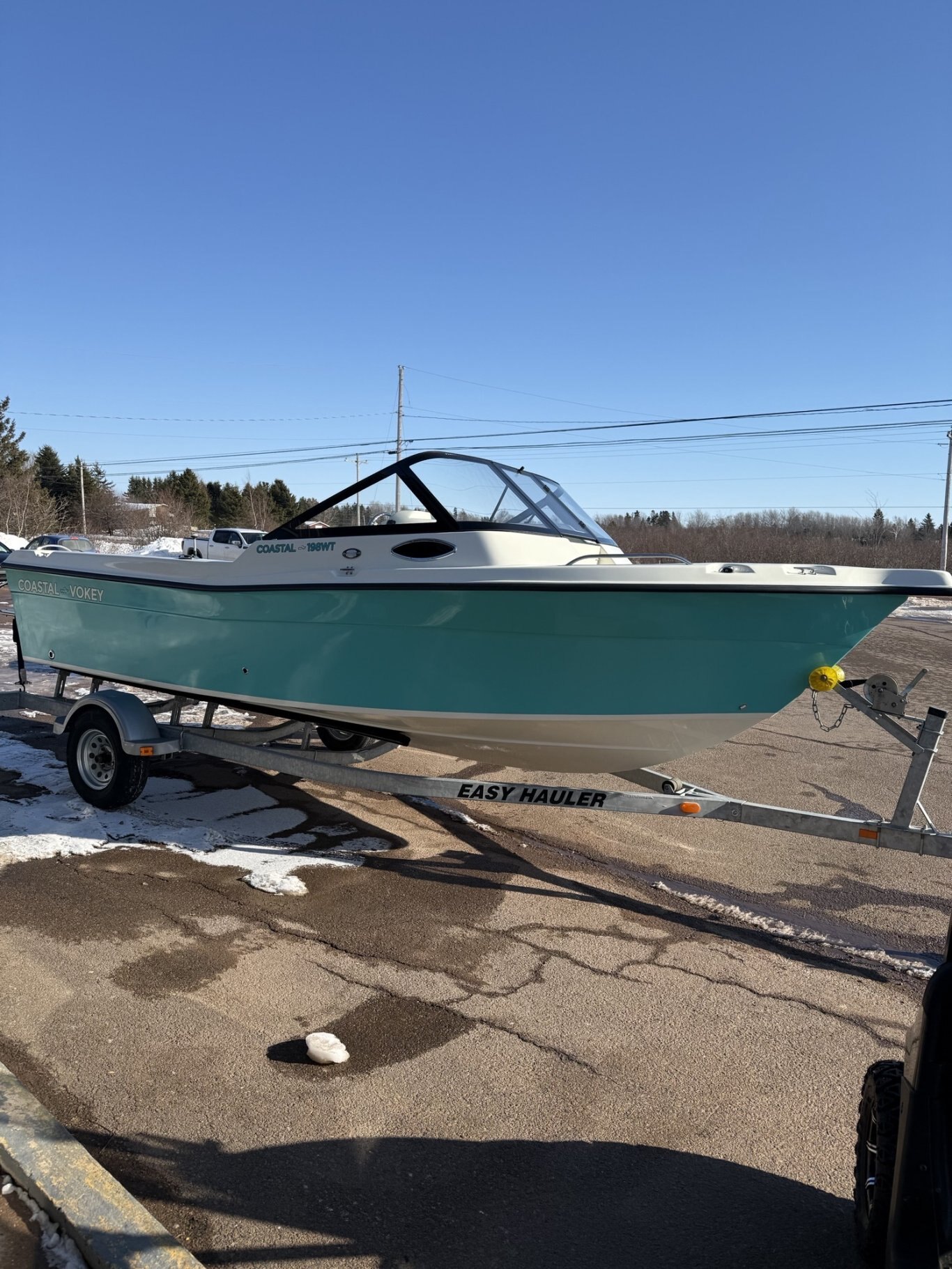 2025 Coastal Vokey 198 WT Trailer & Yamaha F90hp Motor Included