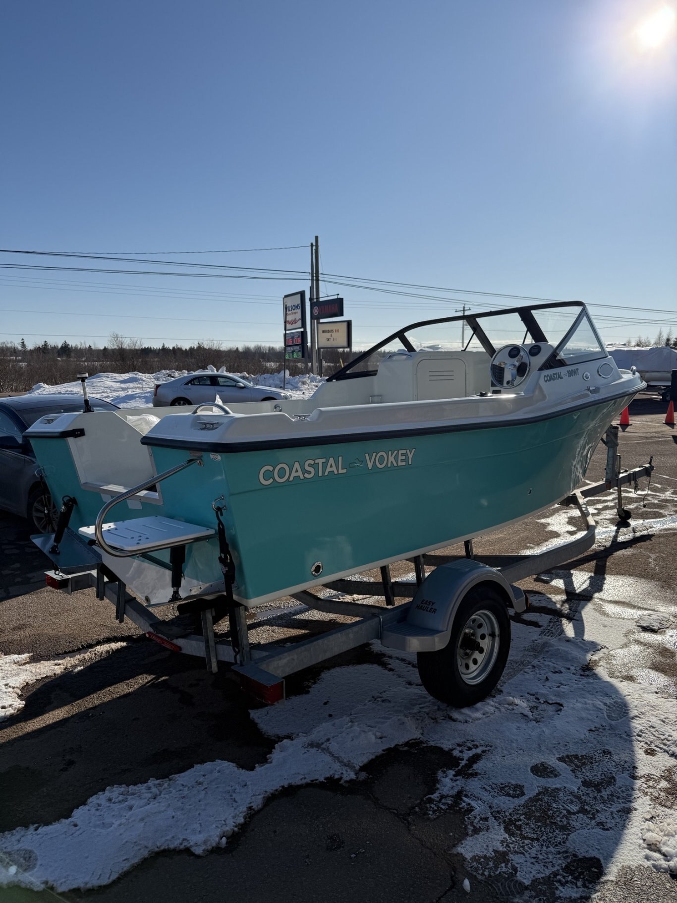 2025 Coastal Vokey 198 WT Trailer & Yamaha F90hp Motor Included